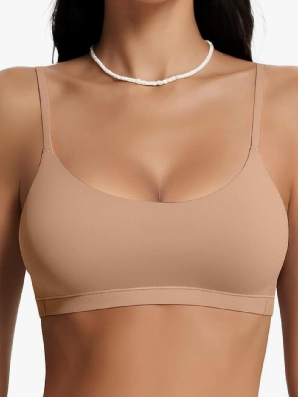 OEAK Womens Comfortable Bra No Underwire Cami Bra Seamless Unlined Bralettes...